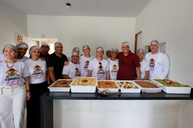Bahia Sem Fome inaugura cozinha comunitária na Serra da Carnaíba | SECOM