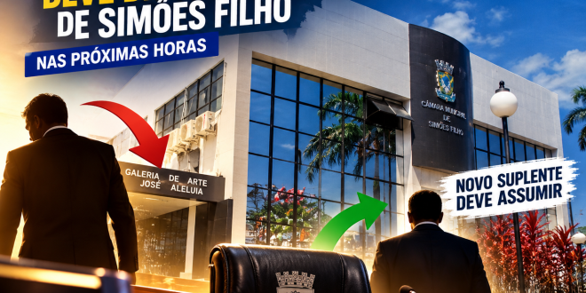 EXCLUSIVO: mais um vereador deve deixar a Câmara de Simões Filho nas próximas horas e novo suplente pode mexer no jogo da eleição