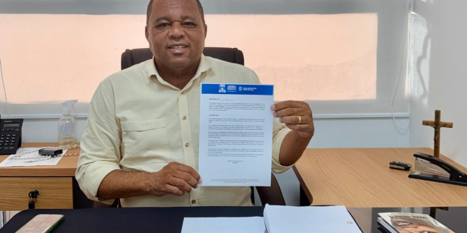 Everton Paim marca o Dia dos Professores com indicação que busca garantir mais saúde e qualidade de vida aos educadores de Simões Filho